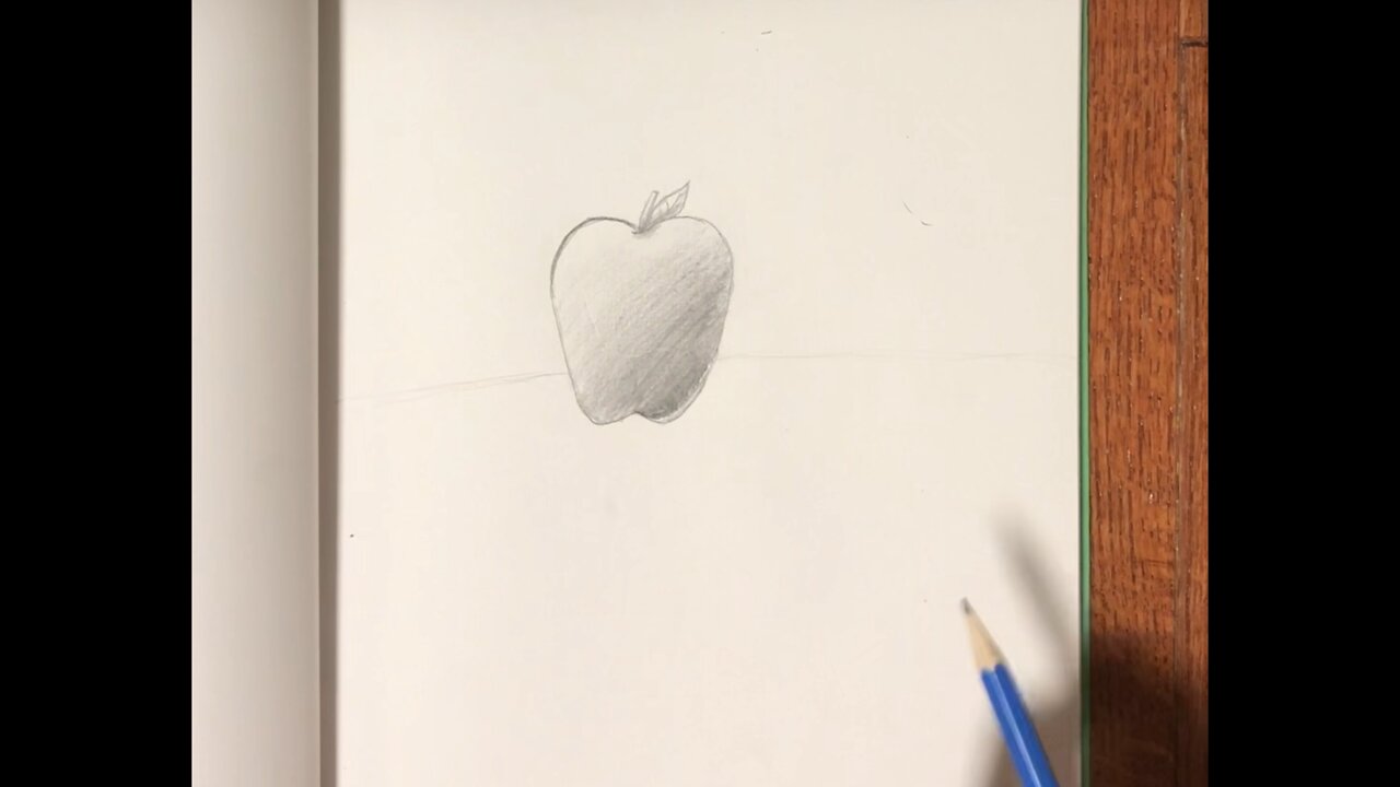 Drawing a Apple and Basic Shading