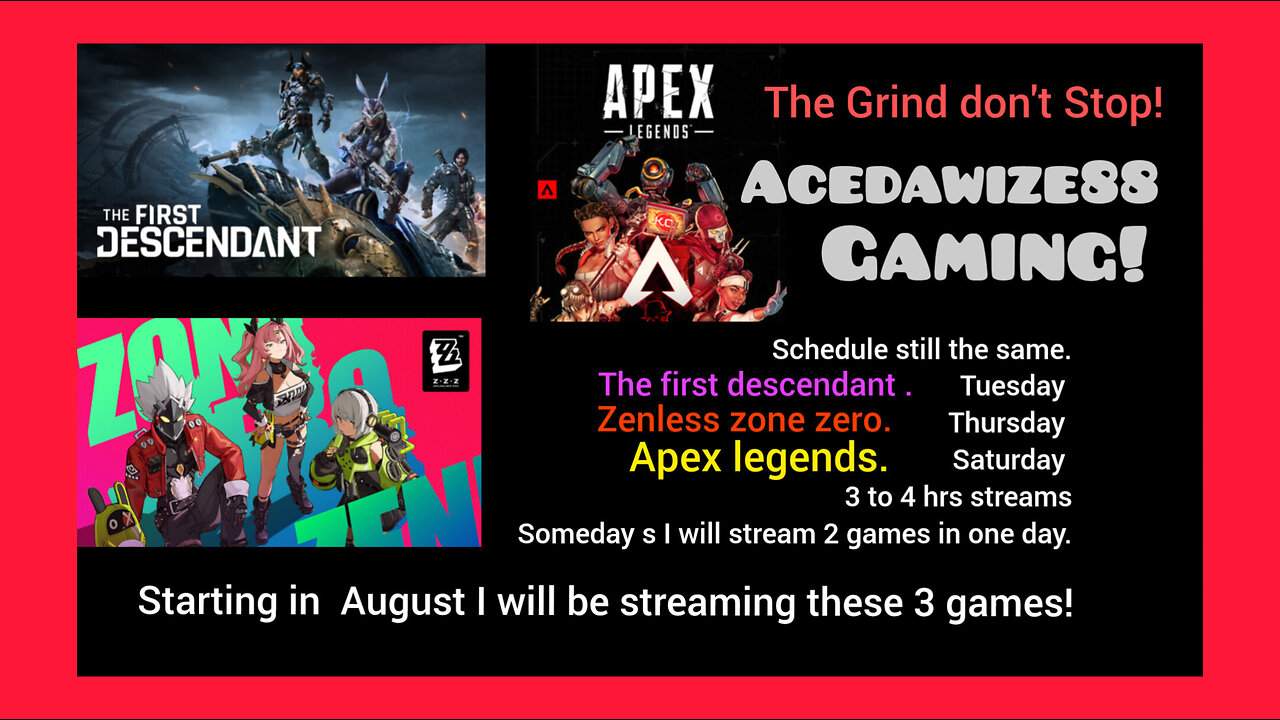 August grind promo!