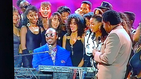 Stevie Wonder 1991 Melody Of Songs (Soul Train Gang) Live