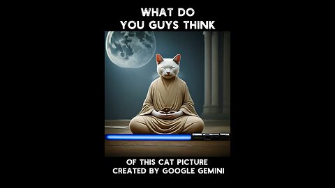 What Do You Guys Think Of This Cat Picture Created By Google Gemini