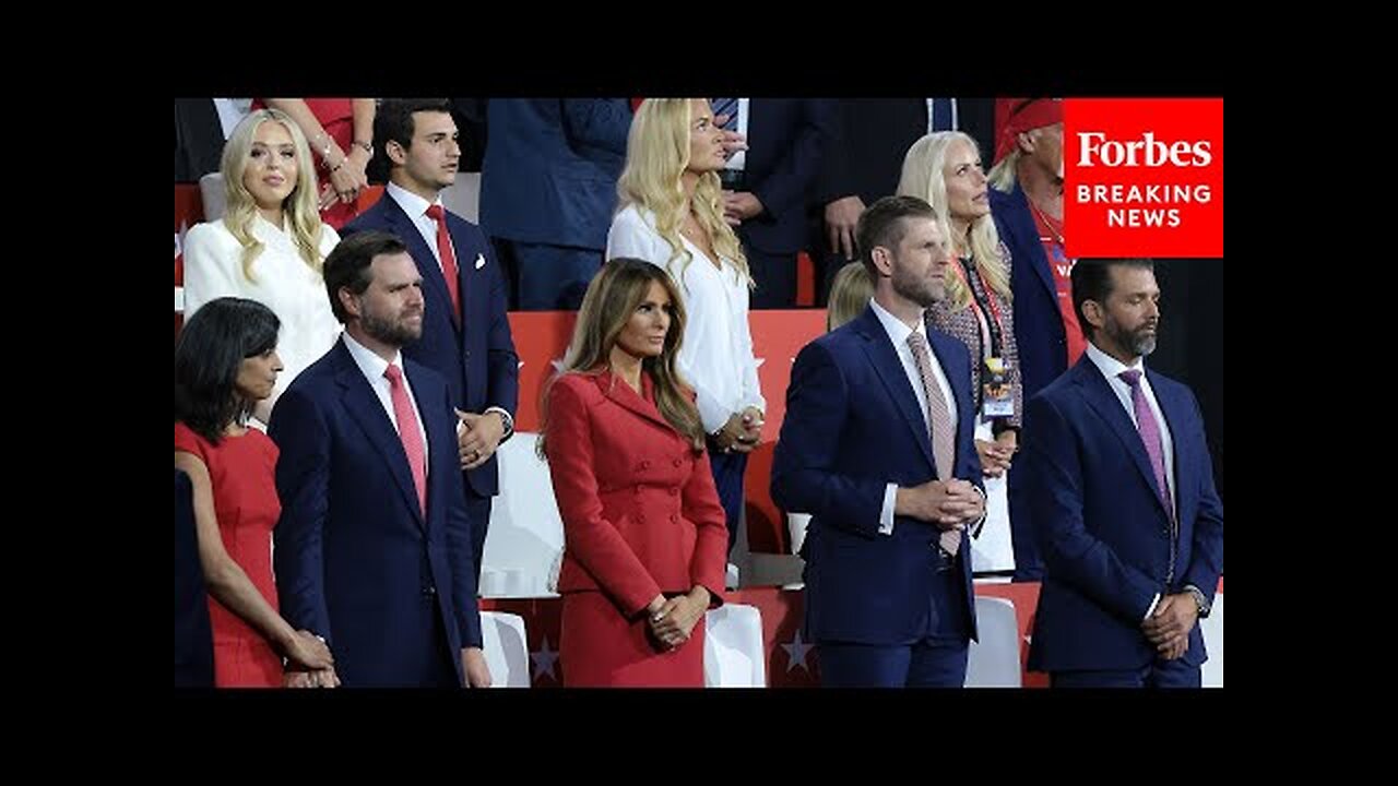 Former President Trump Thanks Wife Melania, Children During RNC Speech