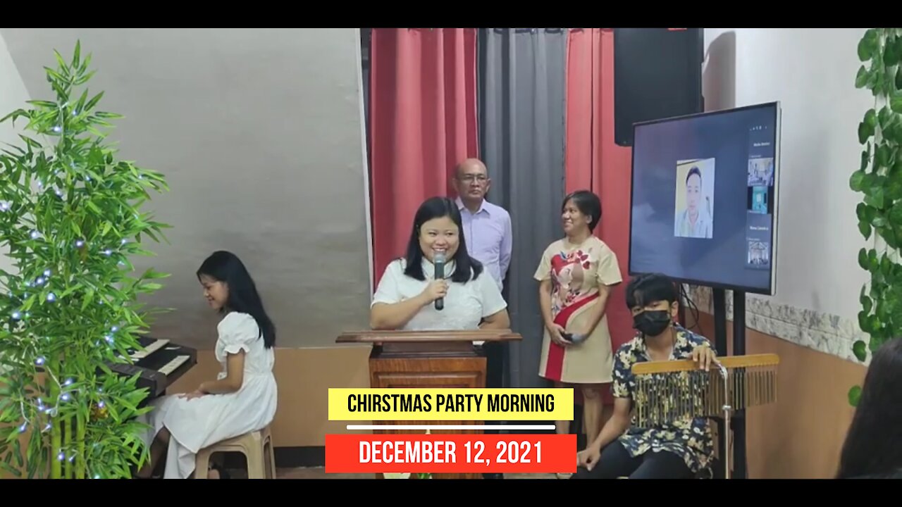 2021 CHRISTMAS PARTY | Morning Service
