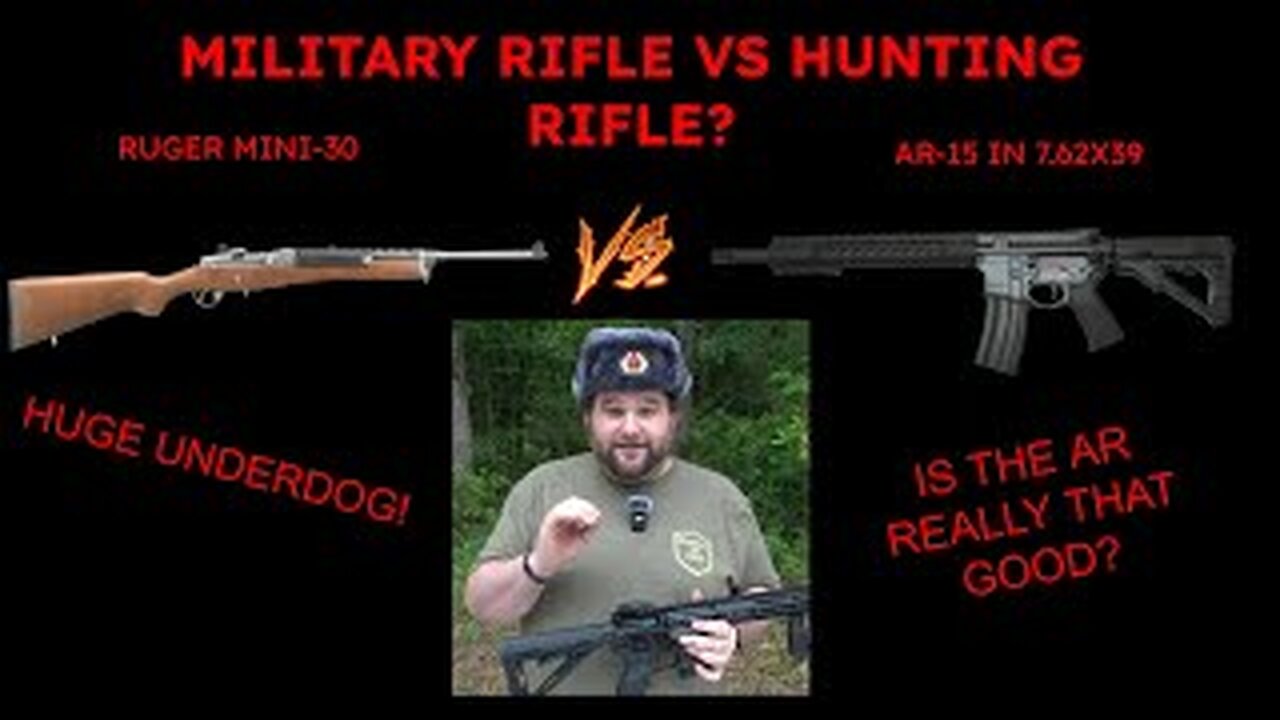 Ruger Mini-30 vs AR-15 - 7.62x39 Challenge Ep. 3 Battery of Arms. who will face the AK47?