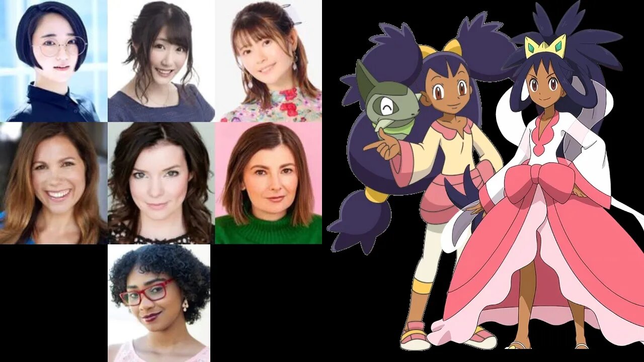 Anime Voice Comparison- Iris (Pokemon)