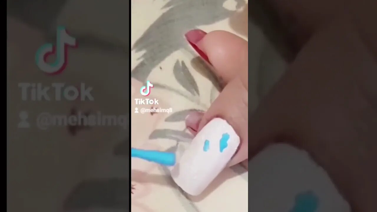 marble nail art short #mehsimcreations #ytshorts #shortvideo #nailart #nails #marblenails