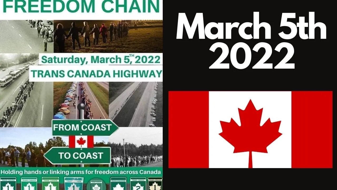 Freedom Convoy | Freedom Train + Million Man March Ottawa, and Toronto March 5, 2022