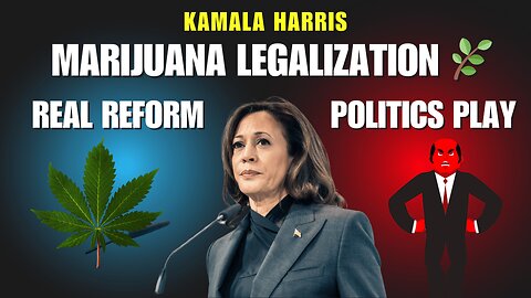 Kamala Harris’ Changing Views on Marijuana 🚔➡️🌿 | A Vote-Winning Tactic? 🎲