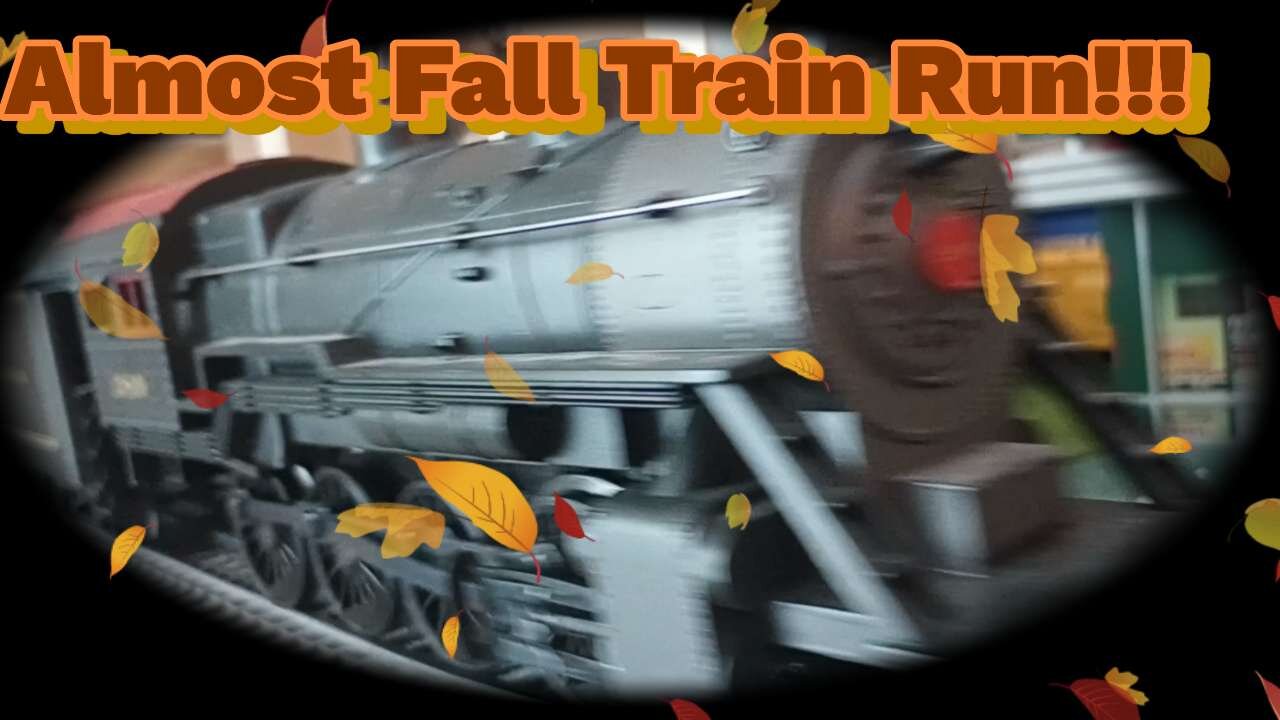 Early Fall Train Run!