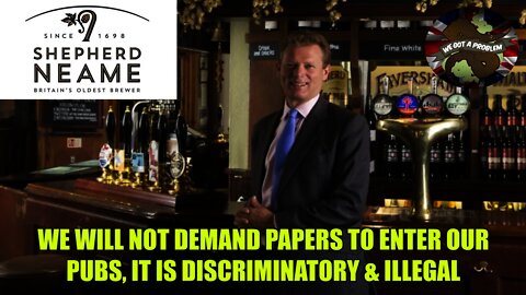 Shepherd Neame Brewery CEO Rubbishes Illegal & Discriminatory Vaccine Passports On BBC Radio 4