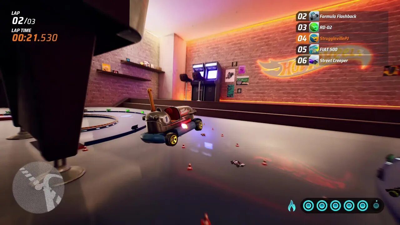 Hot Wheels Racing In A Bumper Car! Hot Wheels Unleashed Gameplay