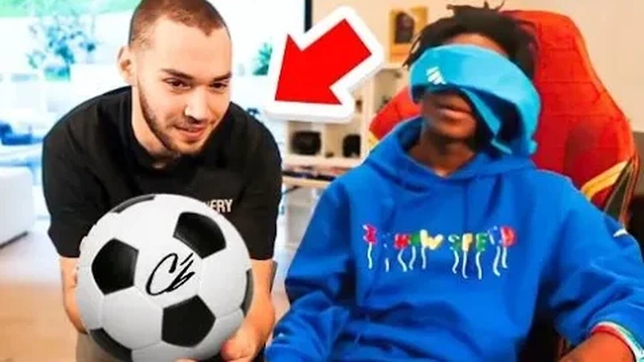 Adin Gives iShowSpeed a Gift from RONALDO