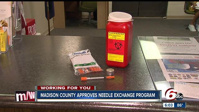 Madison County to resume needle exchange program