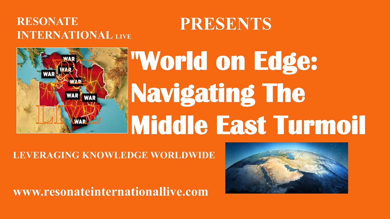 "World on Edge: Navigating The Middle East Turmoil