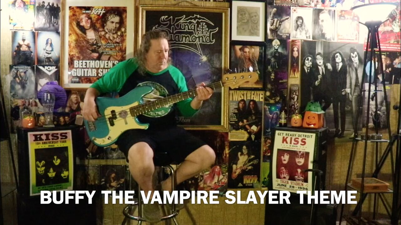 Bass Play Through | Buffy the Vampire Slayer Theme - Bass Guitar Only
