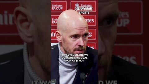 'Half time we should have been up! I can't remember a save from David in first half!' | Erik ten Hag