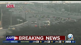 Fatal crash on I-95 southbound at Northlake Blvd. in Palm Beach Gardens