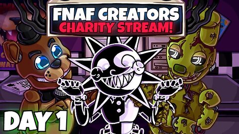 FNAFTuber Charity After Party (FNAF World) | 🔴 LIVE STREAM 🔴