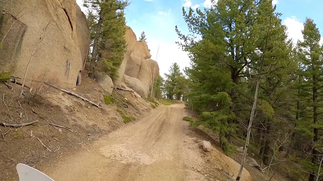 Riding Around - vlog #125 - FR322 - Pike National Forest
