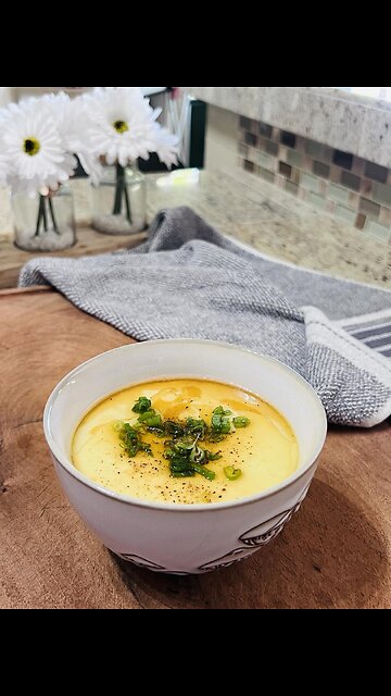 Chinese steamed egg pudding