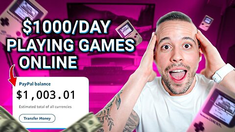 Playing Online Games for $1000 a Day and Making Money Online