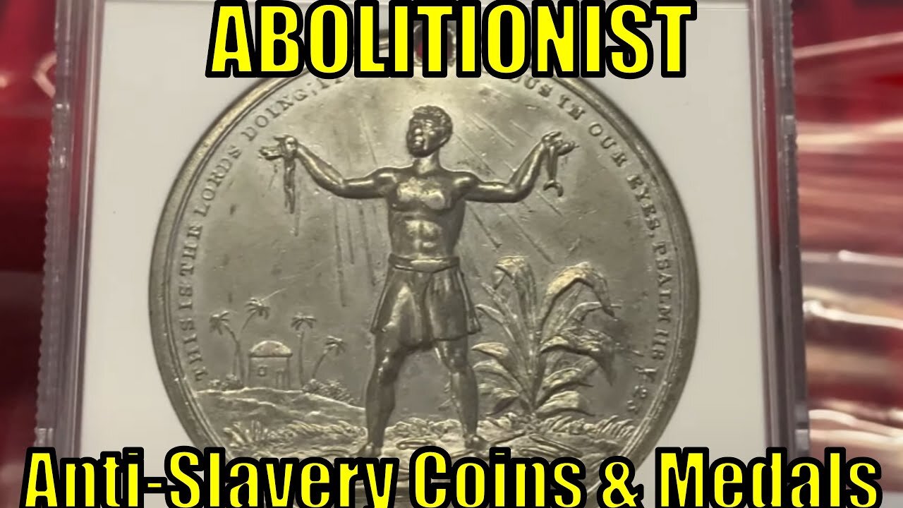 ABOLITIONIST Anti-Slavery Freedom Movement HISTORY Coins Medals Great Britain UK & US #trustedcoins