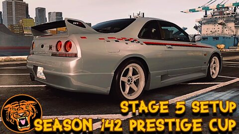 CSR2: SEASON 142 PRESTIGE CUP: STAGE 5 SETUP for the NISSAN SKYLINE GT-R (BCNR33 NISMO S-TUNE VER.)