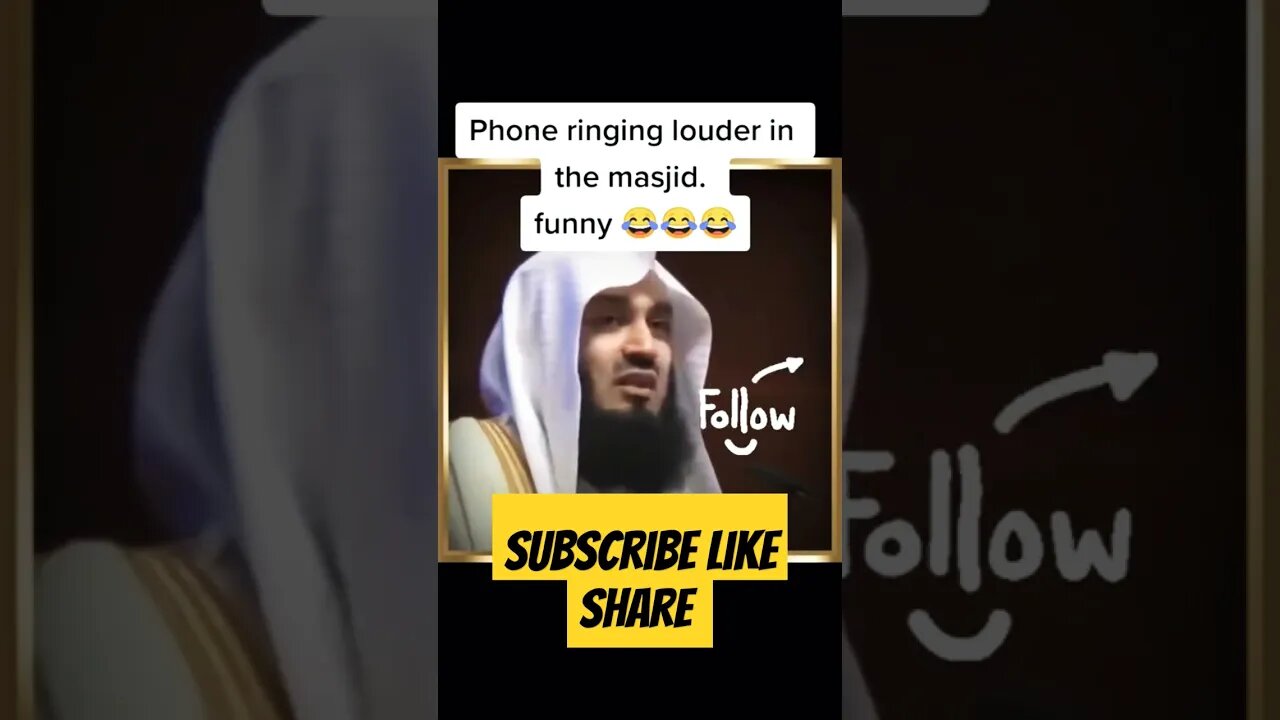 Funny When Phone Ringing in the Masjid -Mufti Menk's #fypシ #shorts #muftimenk