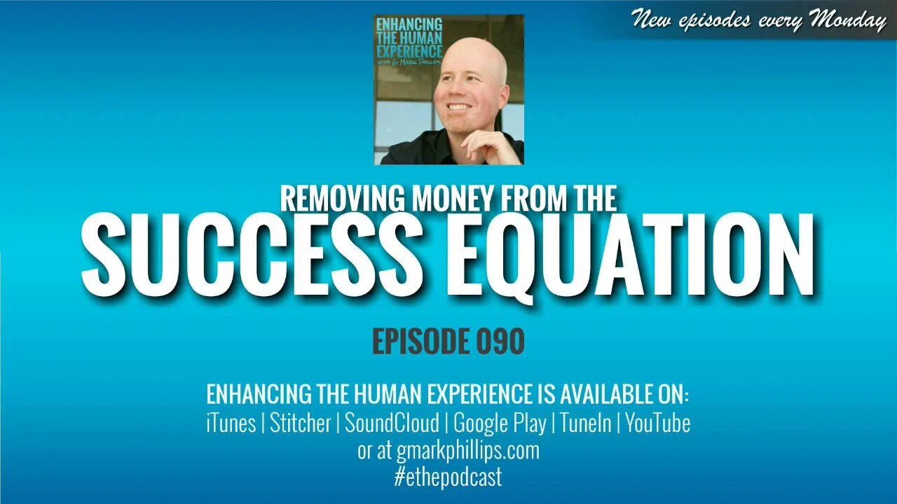 Removing Money From The Success Equation | ETHX 090