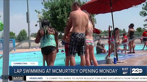 McMurtrey Aquatic Center to open for lap swimming