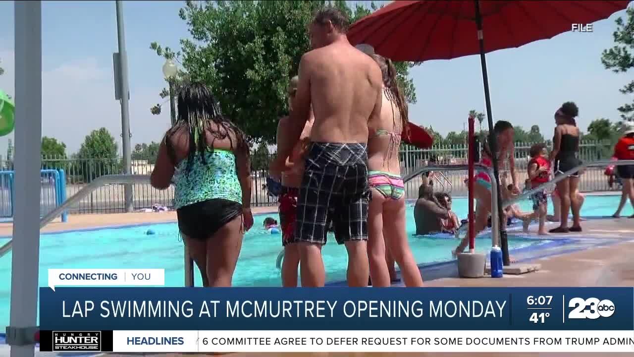 McMurtrey Aquatic Center to open for lap swimming