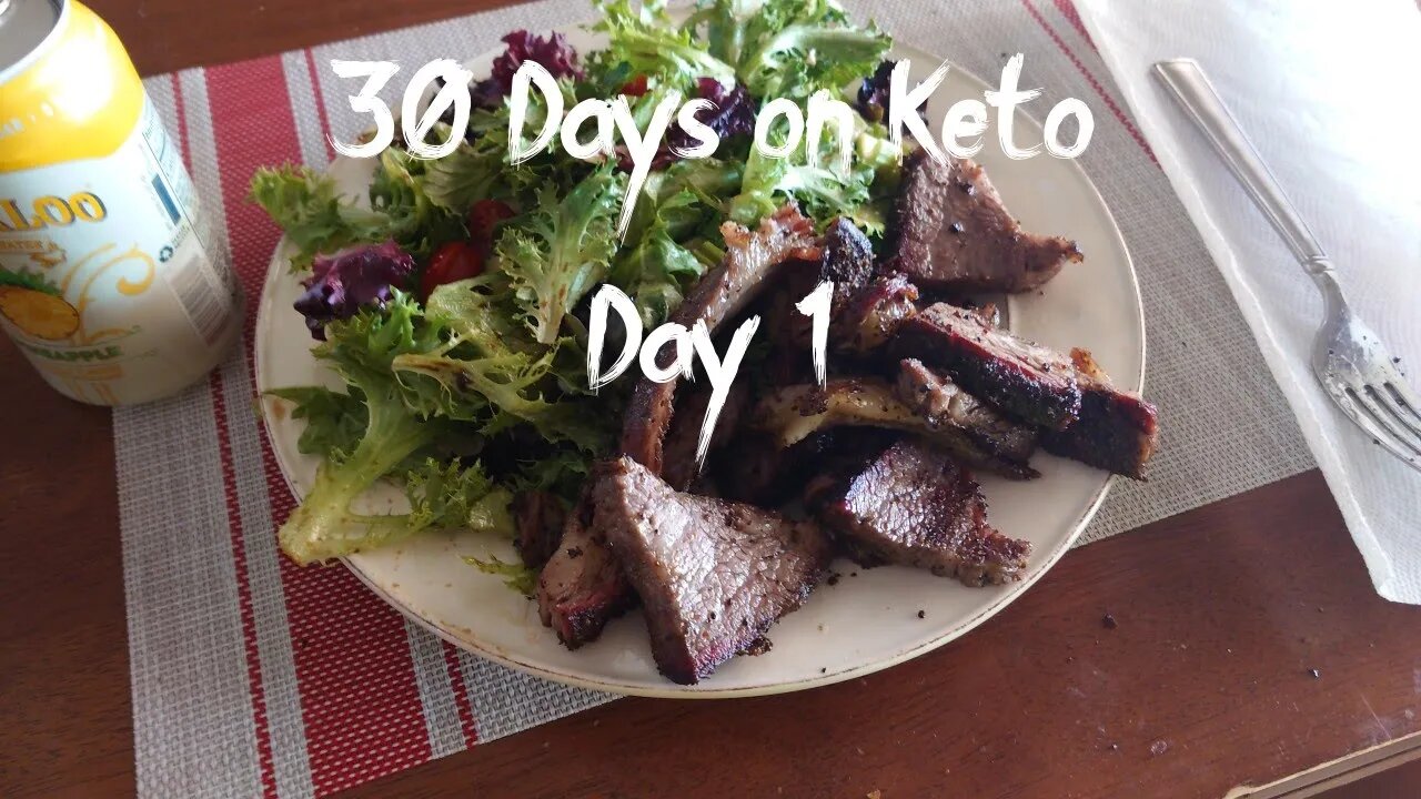 30 Days on the Keto Diet... Day 1... Let's go!