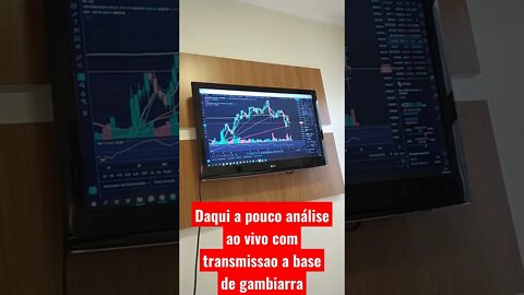 Análise BTC ao vivo em instantes!!!