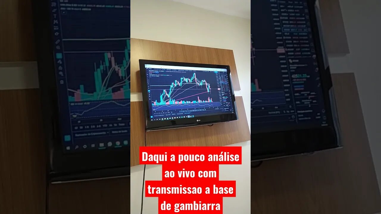 Análise BTC ao vivo em instantes!!!