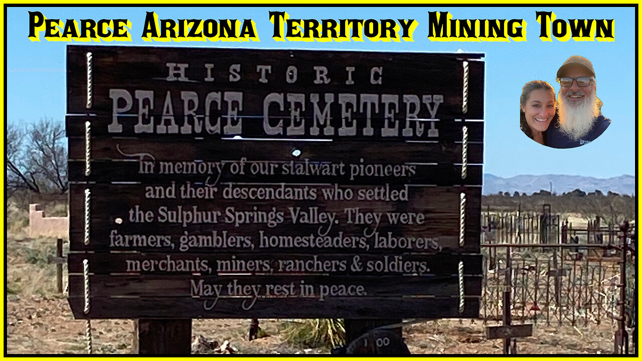 Pearce Arizona Territory Ghost Town Part 02: A walk through the cemetery 1 of 3.