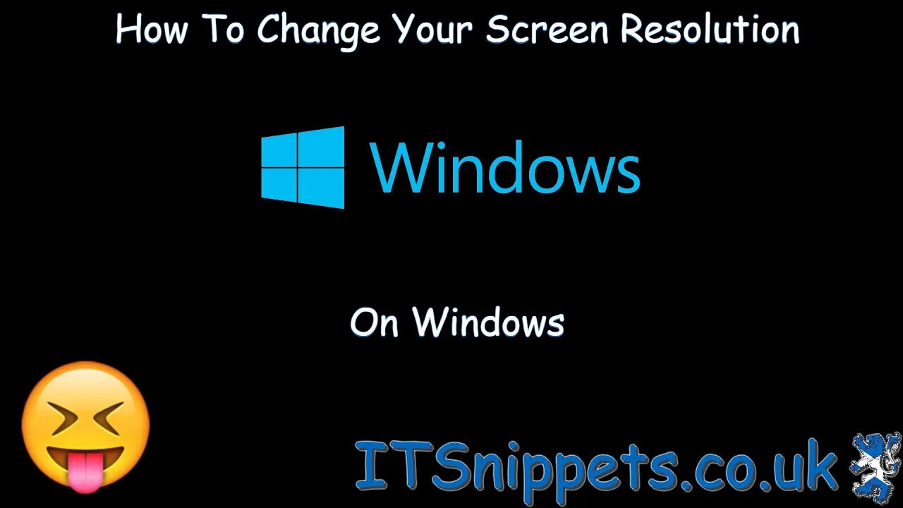 How To Change Your Screen Resolution in Windows (@youtube, @ytcreators)