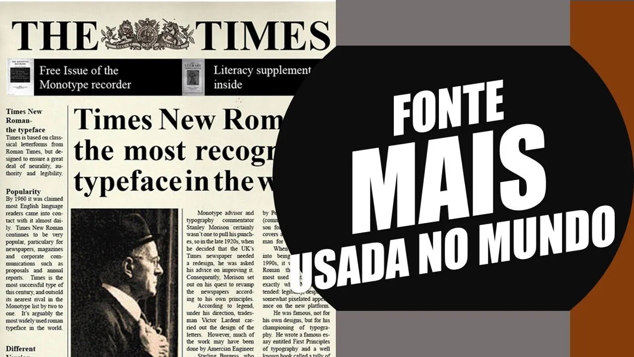 Detesta a Tipografia Times New Roman?