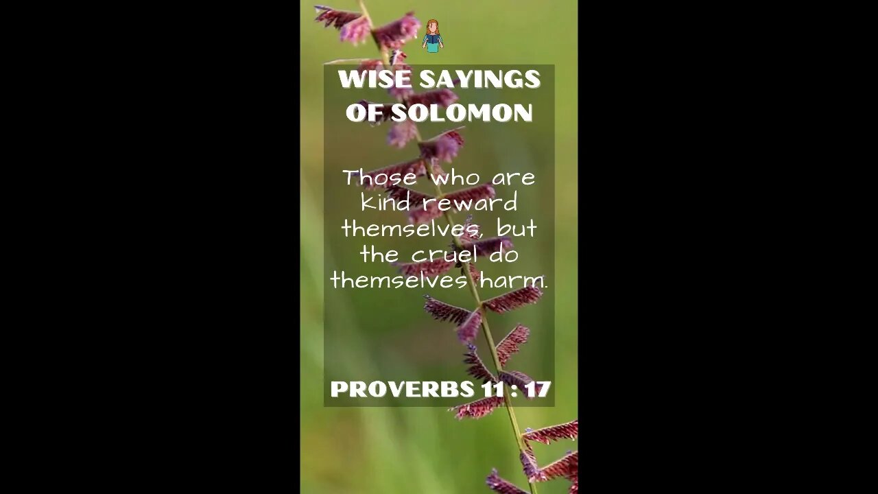 Proverbs 11:17 | Wise Sayings of Solomon