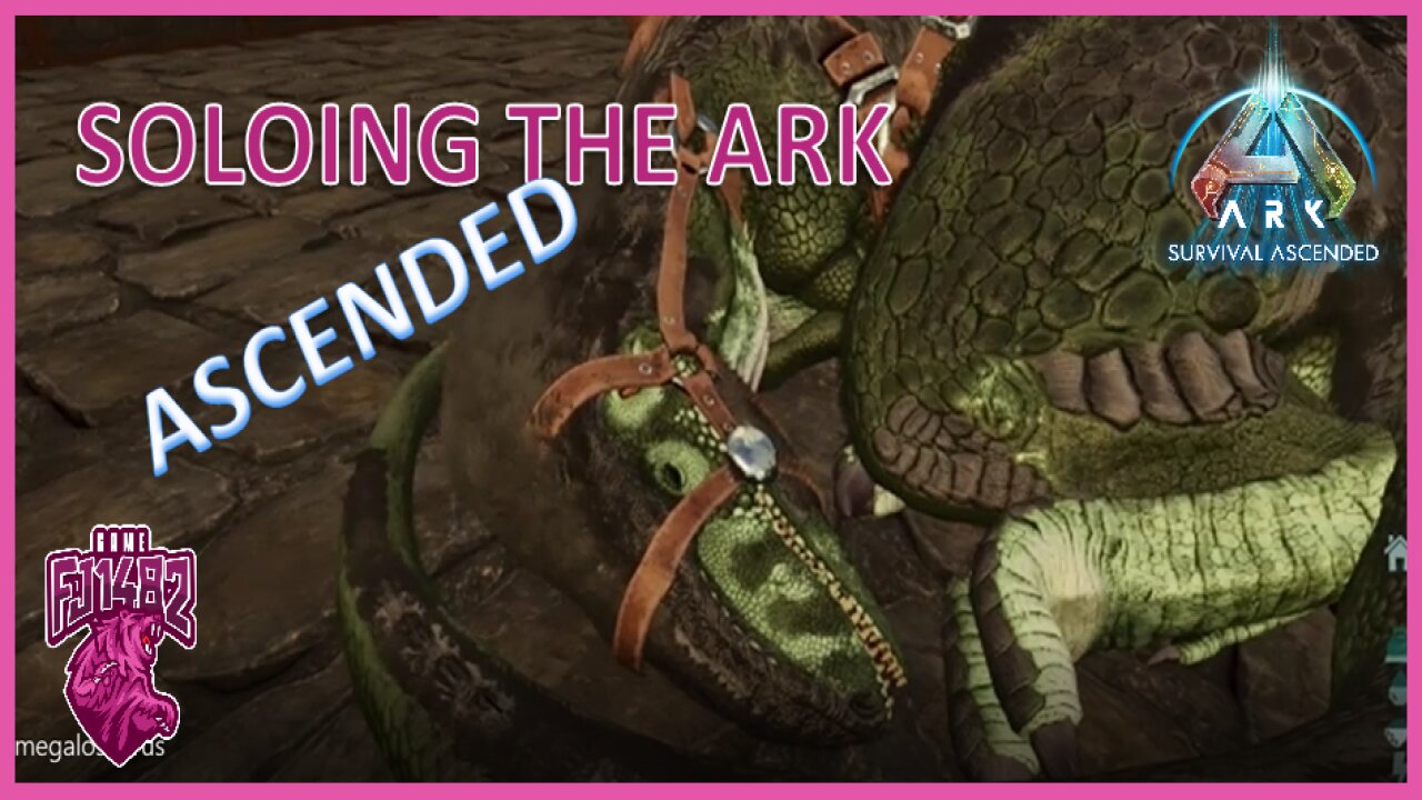 Taming Megalosaurus Soloing ARK Ascended Ep. 39