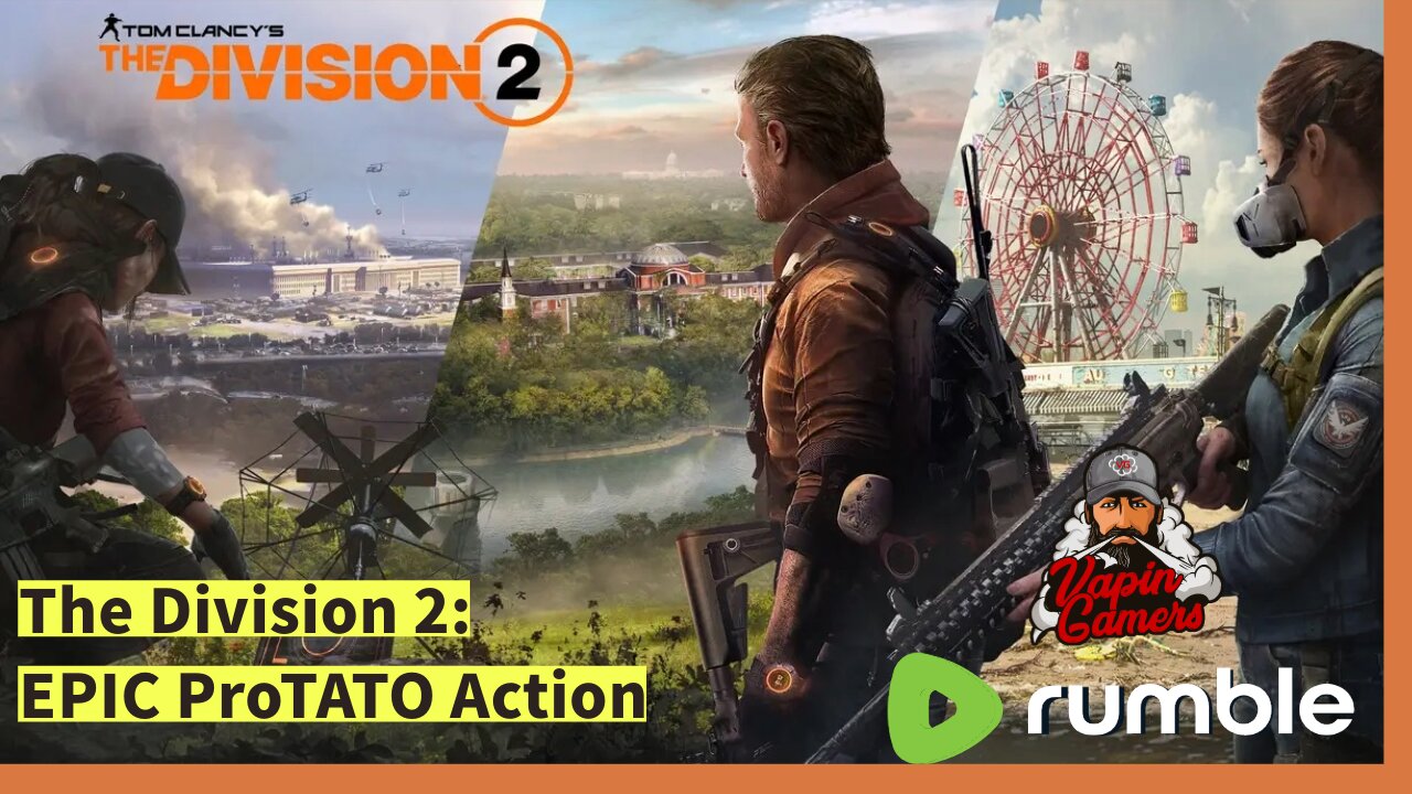 🎮🔥 The Division 2 - Strollin the Streets of DC for Loot