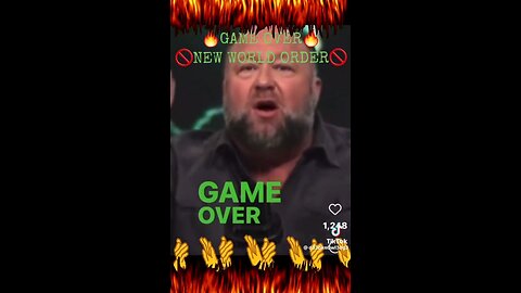 GAME OVER NEW WORLD ORDER, NOW EVERYONE IS ALEX JONES