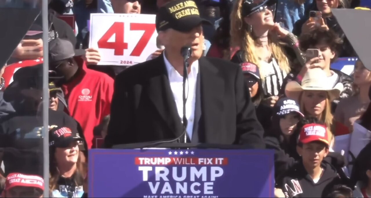 I BOUGHT LOTS OF F35 PERSONALLY! Trump tells crowd at Albuquerque NM rally