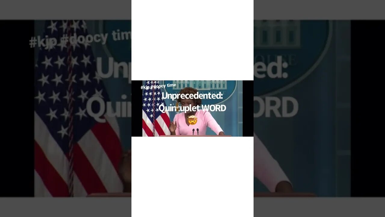 Peter Doocy Makes Karine Jean-Pierre 🤯🤯🤯🤯🤯