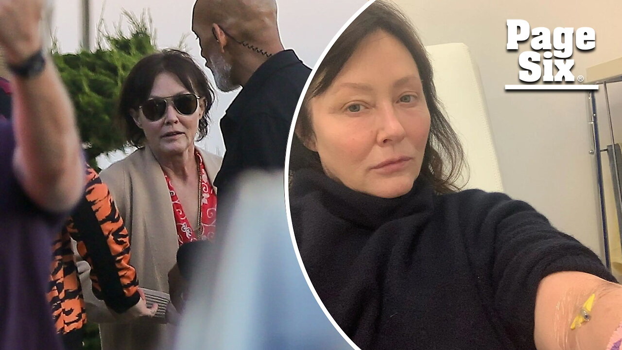 Shannen Doherty appears happy, healthy with friends after breast cancer spread to brain