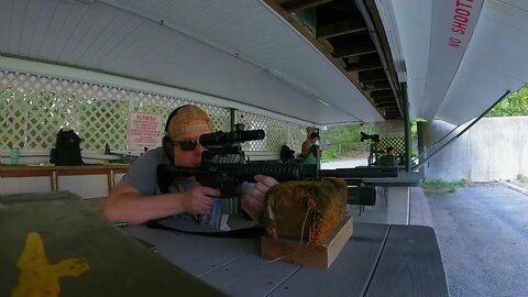 Retro Bushmaster M4 in Slo-Mo