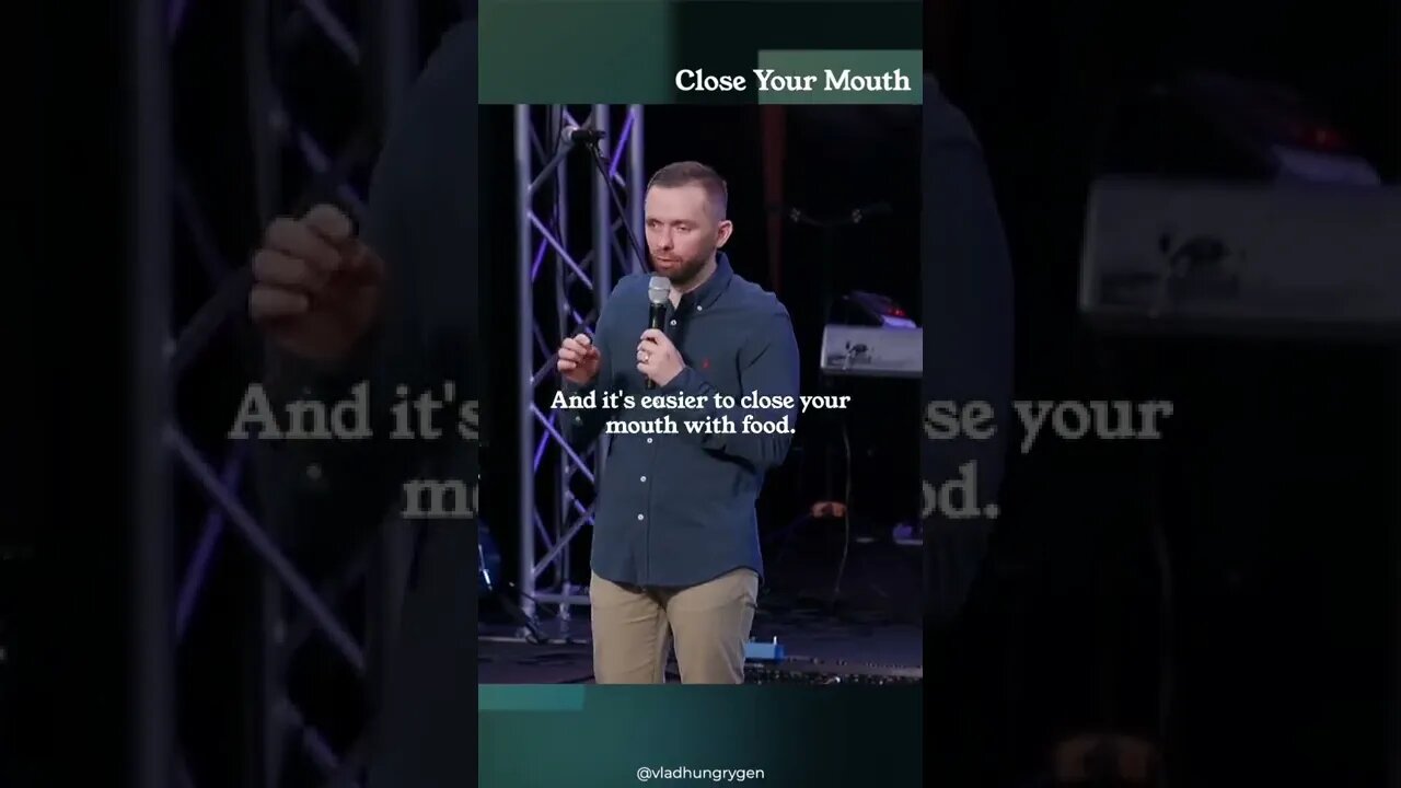 Close Your Mouth When You Fast 🤭