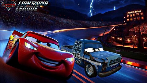 Última Vuelta para Ganar en Thunder Hollow en Cars La Liga de Rayo