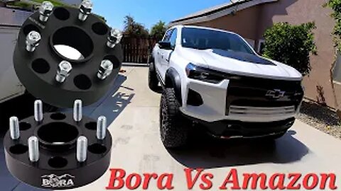 2023 Chevy Colorado Zr2 Bora spacers vs Amazon spacer part 3