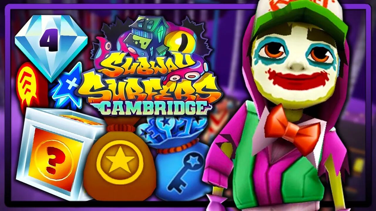 Subway Surfers Cambridge Halloween | Caçada Sazonal até Nível 4