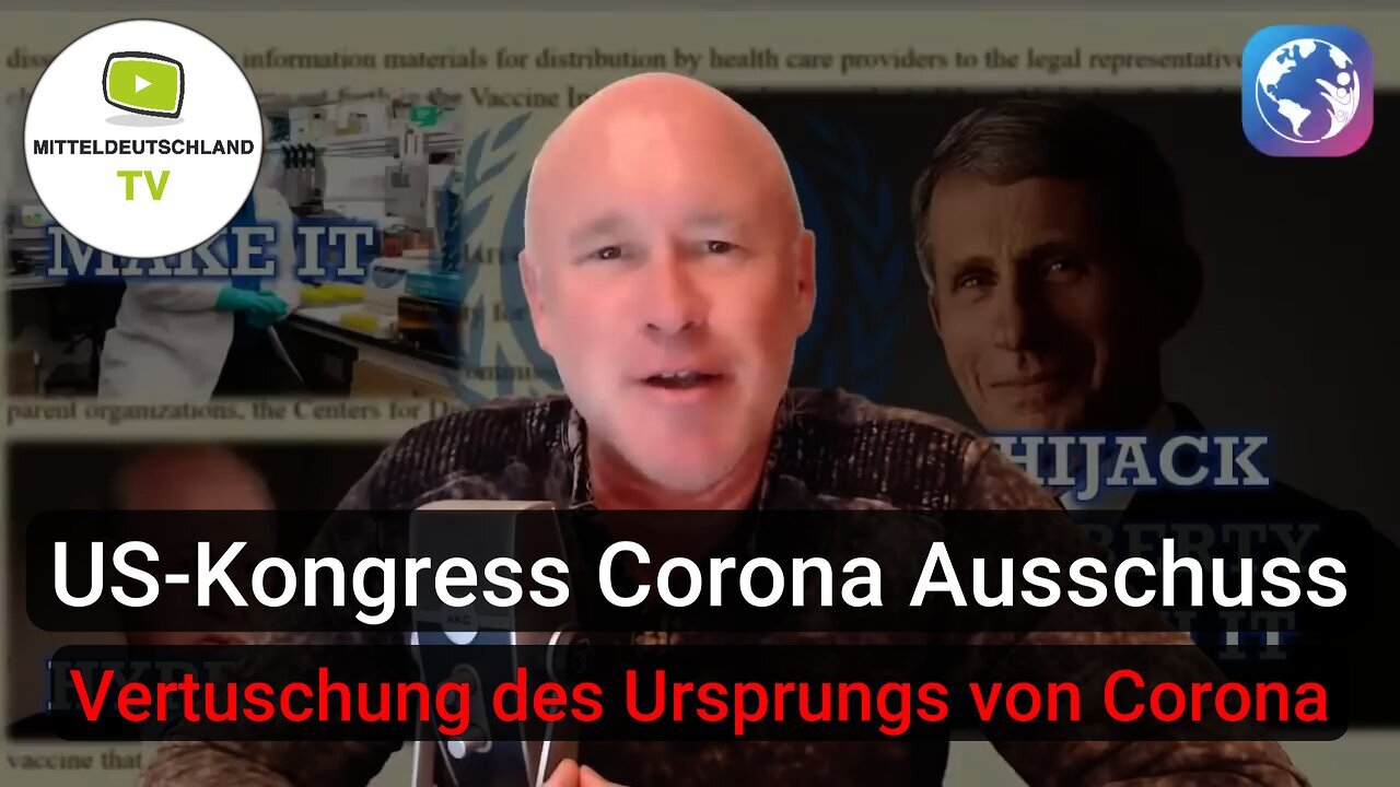 US-Kongress Corona Ausschuss Vertuschung des Ursprungs von Corona.@MitteldeutschlandTV🙈