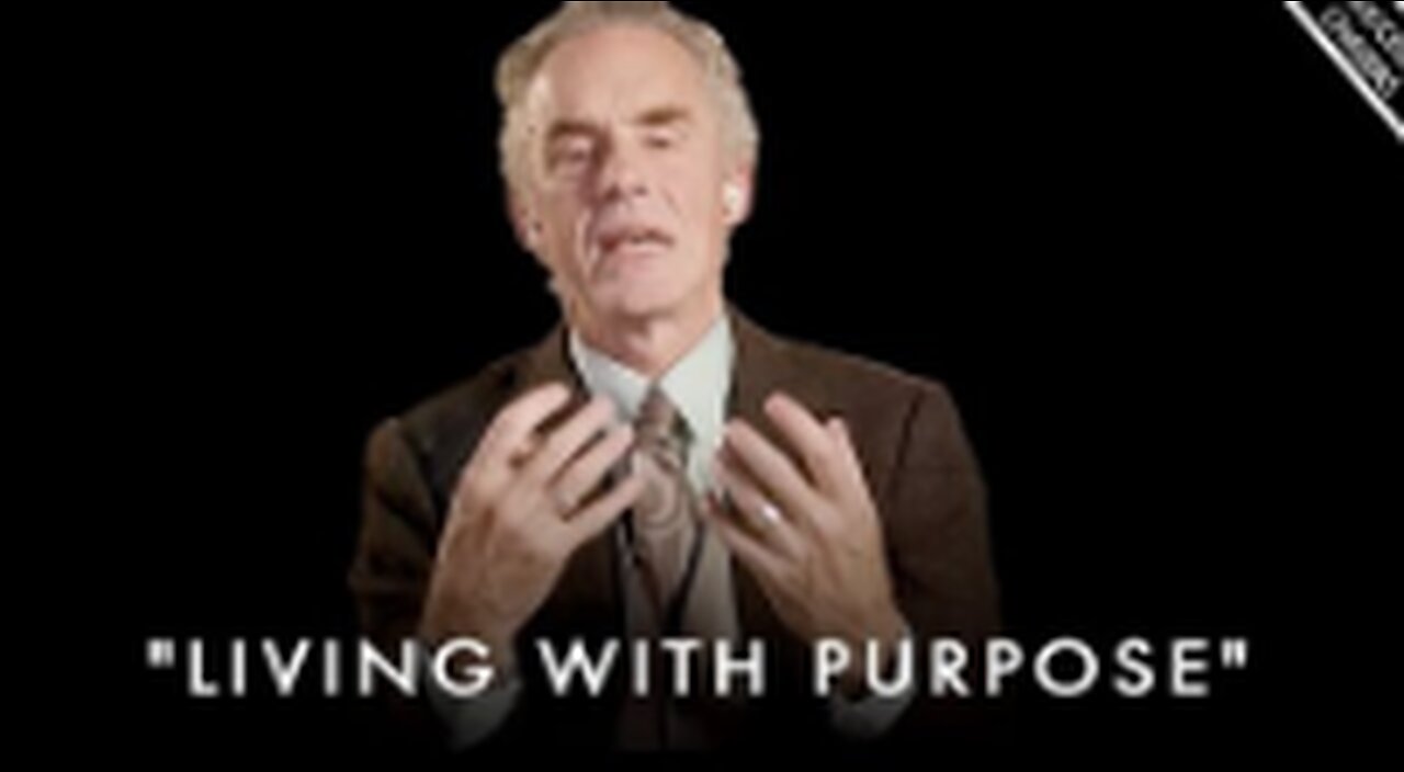 Living With Purpose- How to Find Meaning and Joy in Everyday Life - Jordan Peterson Motivation